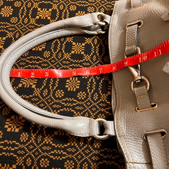 Cole Haan Gray Leather Handbag - EUC - Picture 6 of 10